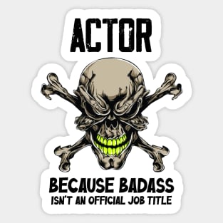 Badass Quote Sticker